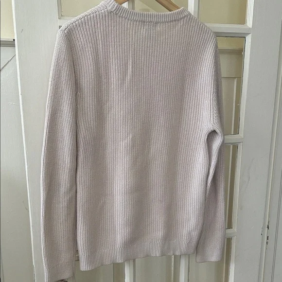 H&M Men's Light Beige Crewneck Sweater - Picture 9 of 9